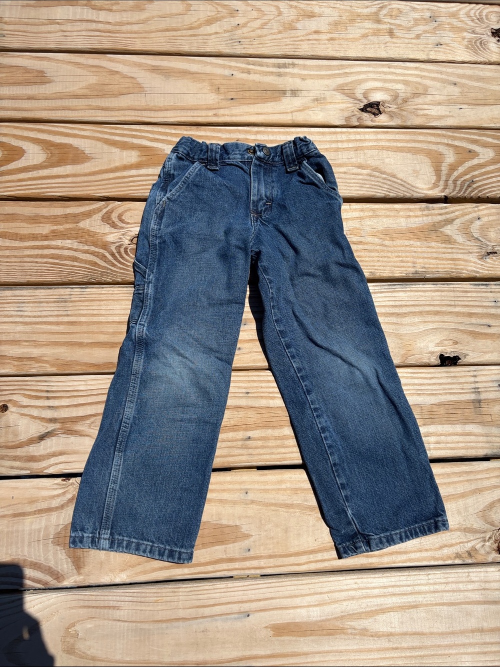 Wrangler Kids Dark Blue Denim Jeans 6 Slim